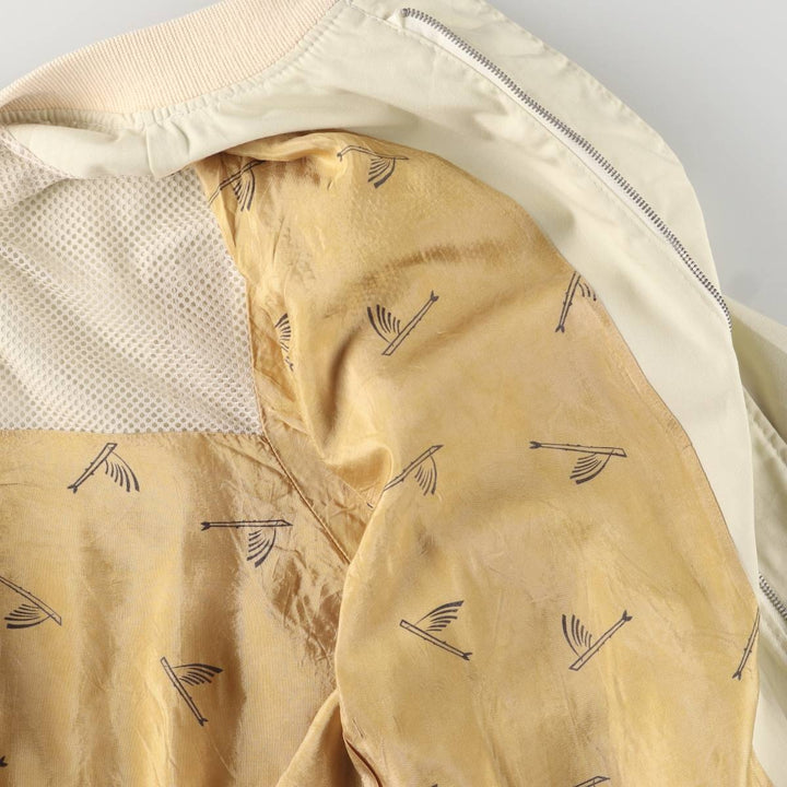 Vintage 70s-80'S Catalina La Paz Derby Jacket with Cup Shoulder Strap, Men's XL unclear Beige type Vintage Second Hand