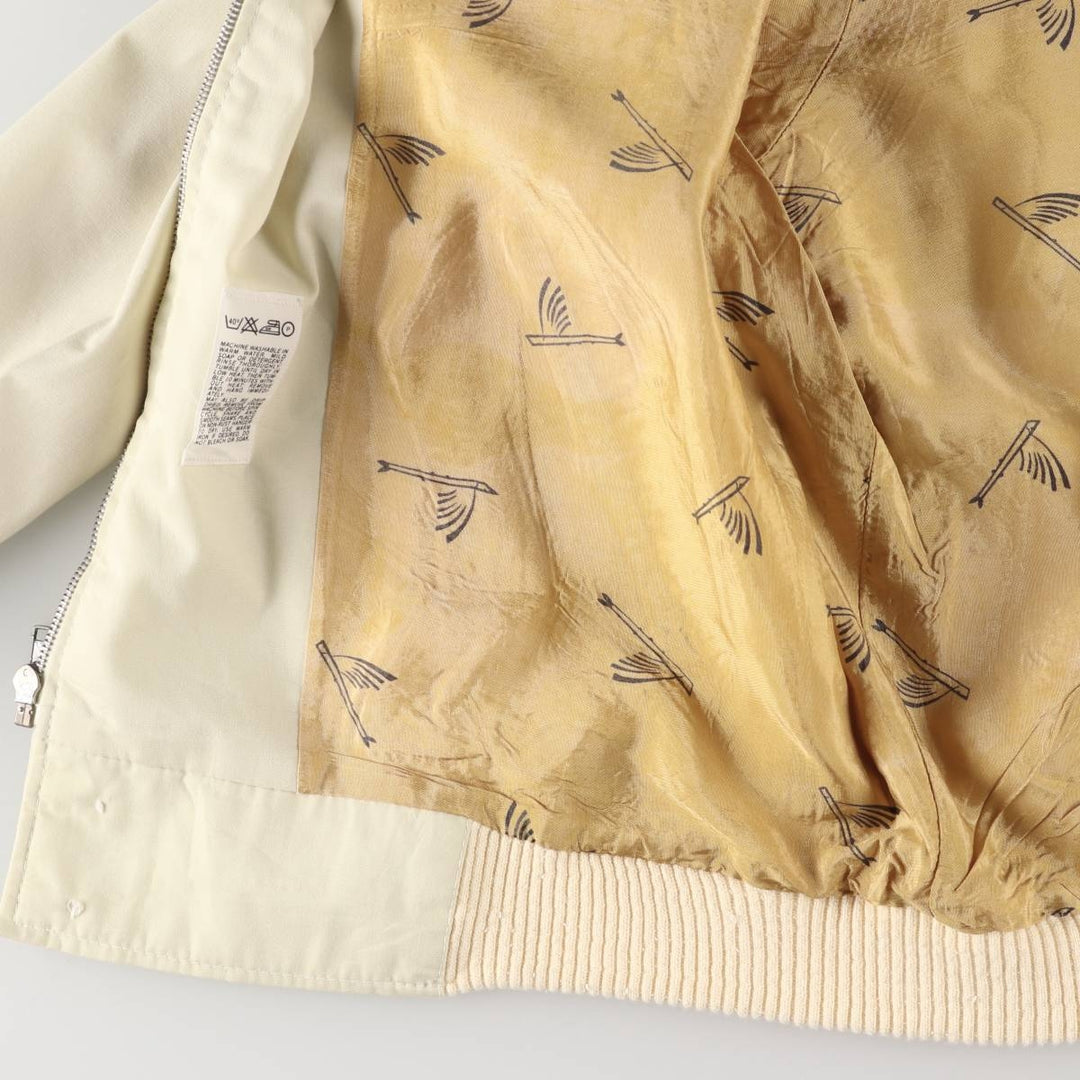 Vintage 70s-80'S Catalina La Paz Derby Jacket with Cup Shoulder Strap, Men's XL unclear Beige type Vintage Second Hand