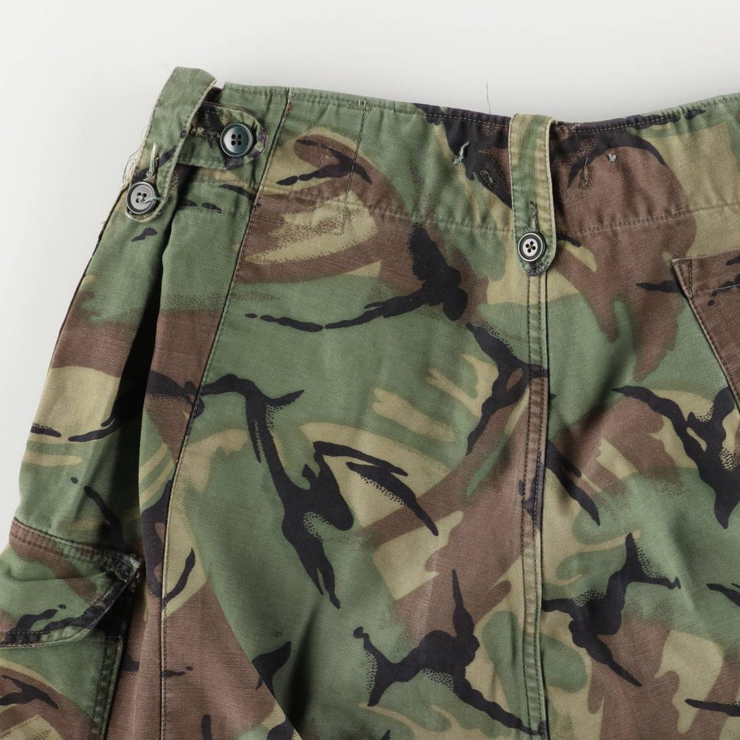 1960'S British Army M1960 Camouflage Pattern DPM Camo Military Cargo Pants, Combat Pants, 8595 unclear Khaki type Vintage Second Hand