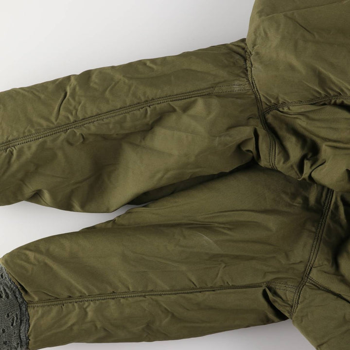 Vintage N-3B military flight jacket, men's size XL unclear Khaki type sage green Vintage Second Hand