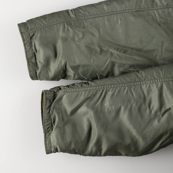 Vintage N-3B military flight jacket, men's size XL unclear Khaki type sage green Vintage Second Hand