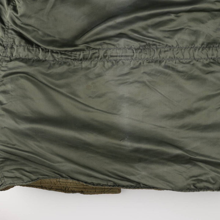 Vintage N-3B military flight jacket, men's size XL unclear Khaki type sage green Vintage Second Hand
