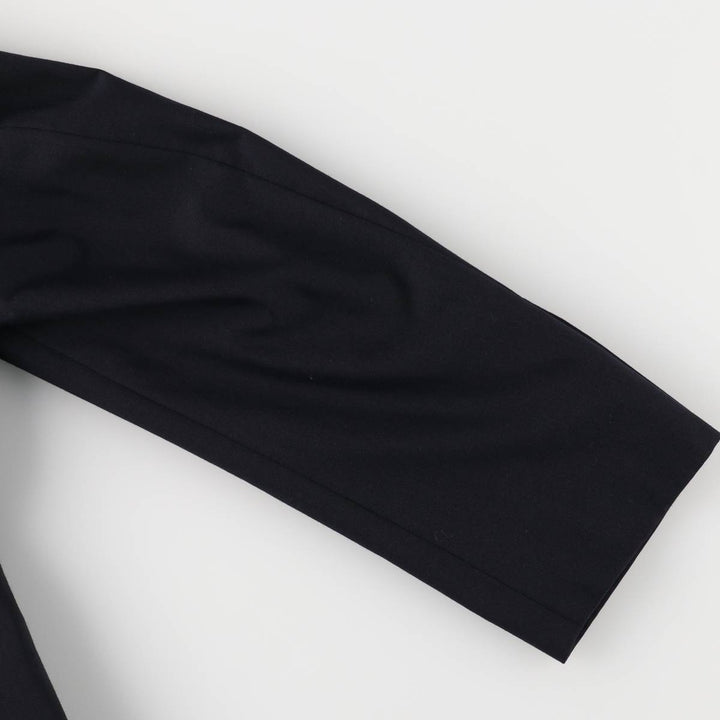 Balmain tailored jacket, men's size M polyester navy blue type Vintage Second Hand