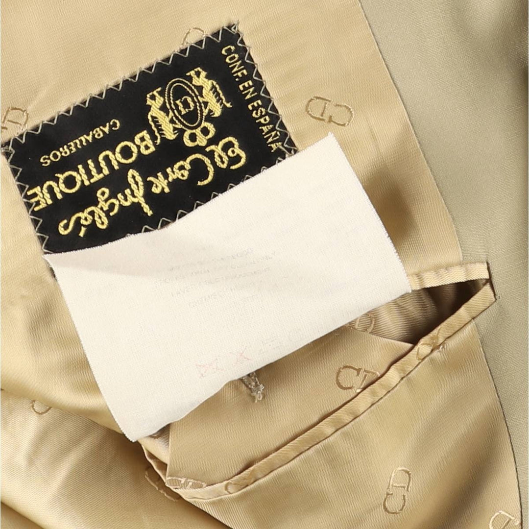Christian Dior MONSIEUR tailored jacket, men's size L unclear Khaki type beige Vintage Second Hand