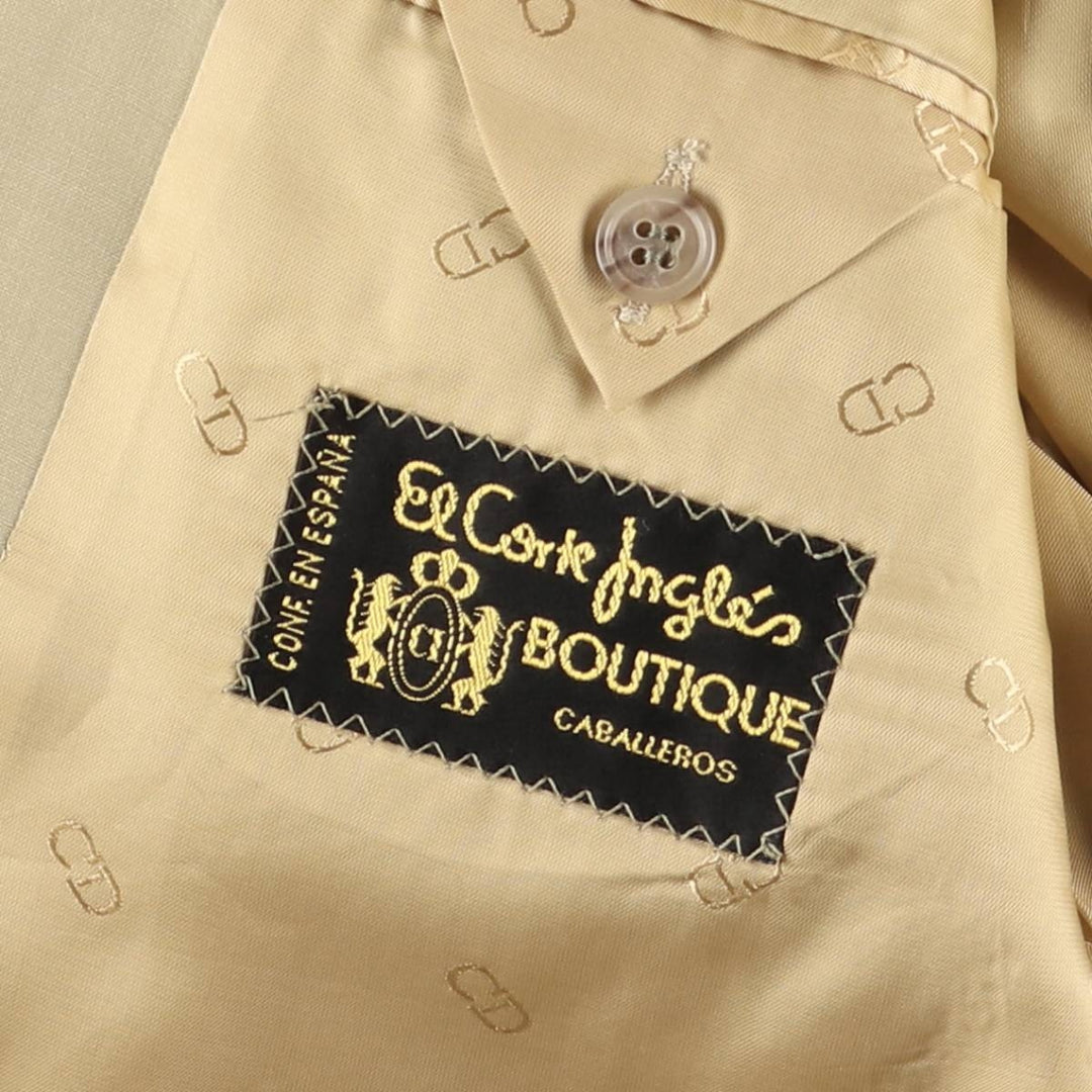 Christian Dior MONSIEUR tailored jacket, men's size L unclear Khaki type beige Vintage Second Hand