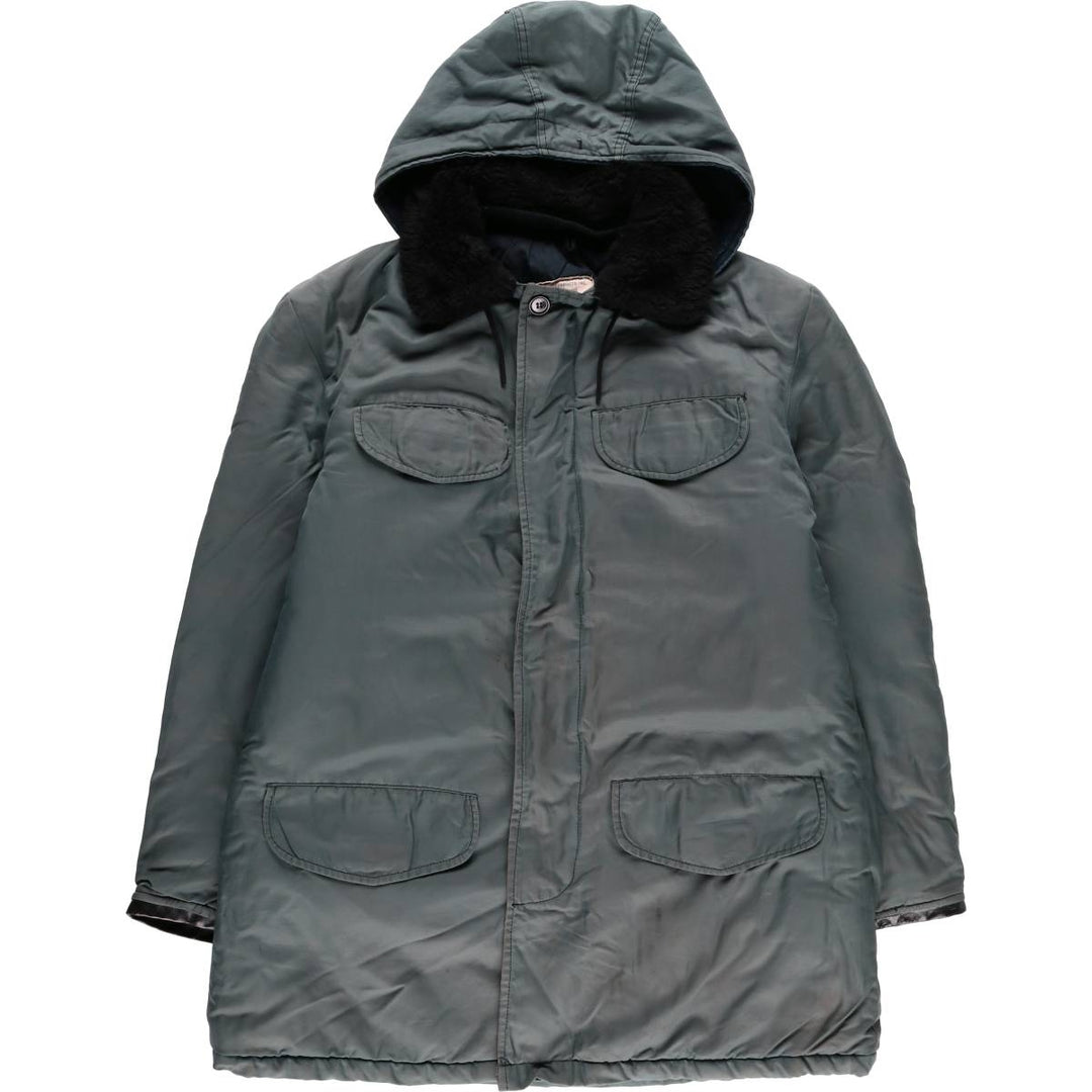 Canadian Military Padded Military Jacket, Large, Tall, Men's Size L cotton green type Vintage Second Hand