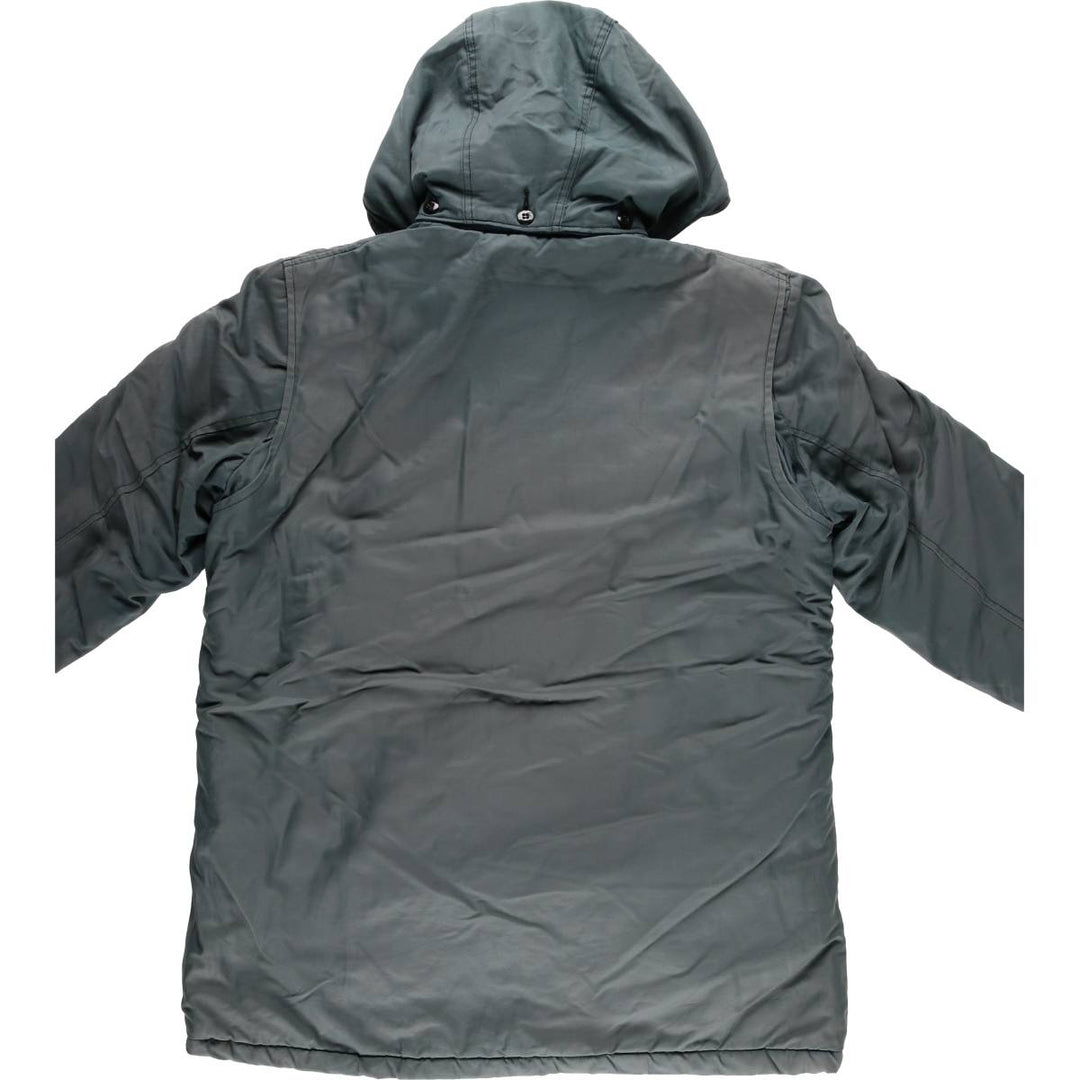 Canadian Military Padded Military Jacket, Large, Tall, Men's Size L cotton green type Vintage Second Hand