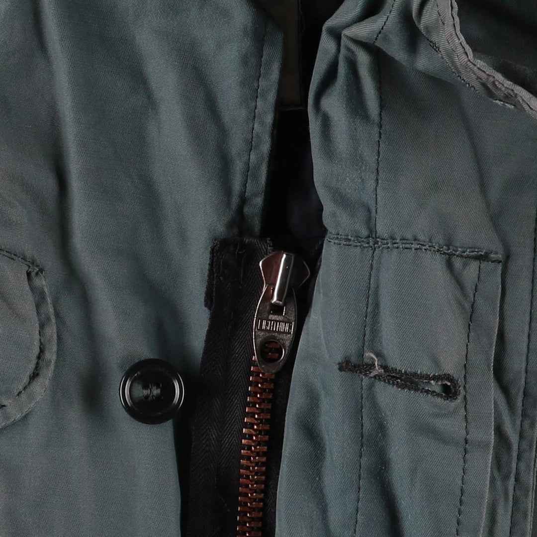 Canadian Military Padded Military Jacket, Large, Tall, Men's Size L cotton green type Vintage Second Hand