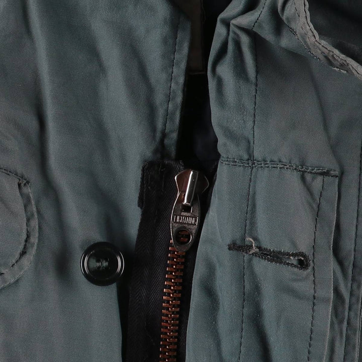 Canadian Military Padded Military Jacket, Large, Tall, Men's Size L cotton green type Vintage Second Hand