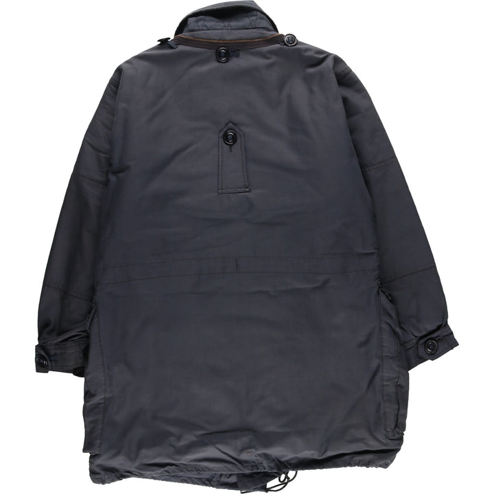 Vintage 1990'S Canadian Army ECW padded military combat jacket, made in Canada, men's size M cotton navy blue type Vintage Second Hand