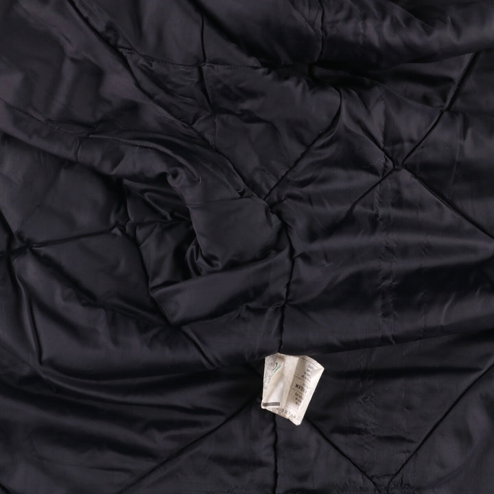 Vintage 1990'S Canadian Army ECW padded military combat jacket, made in Canada, men's size M cotton navy blue type Vintage Second Hand