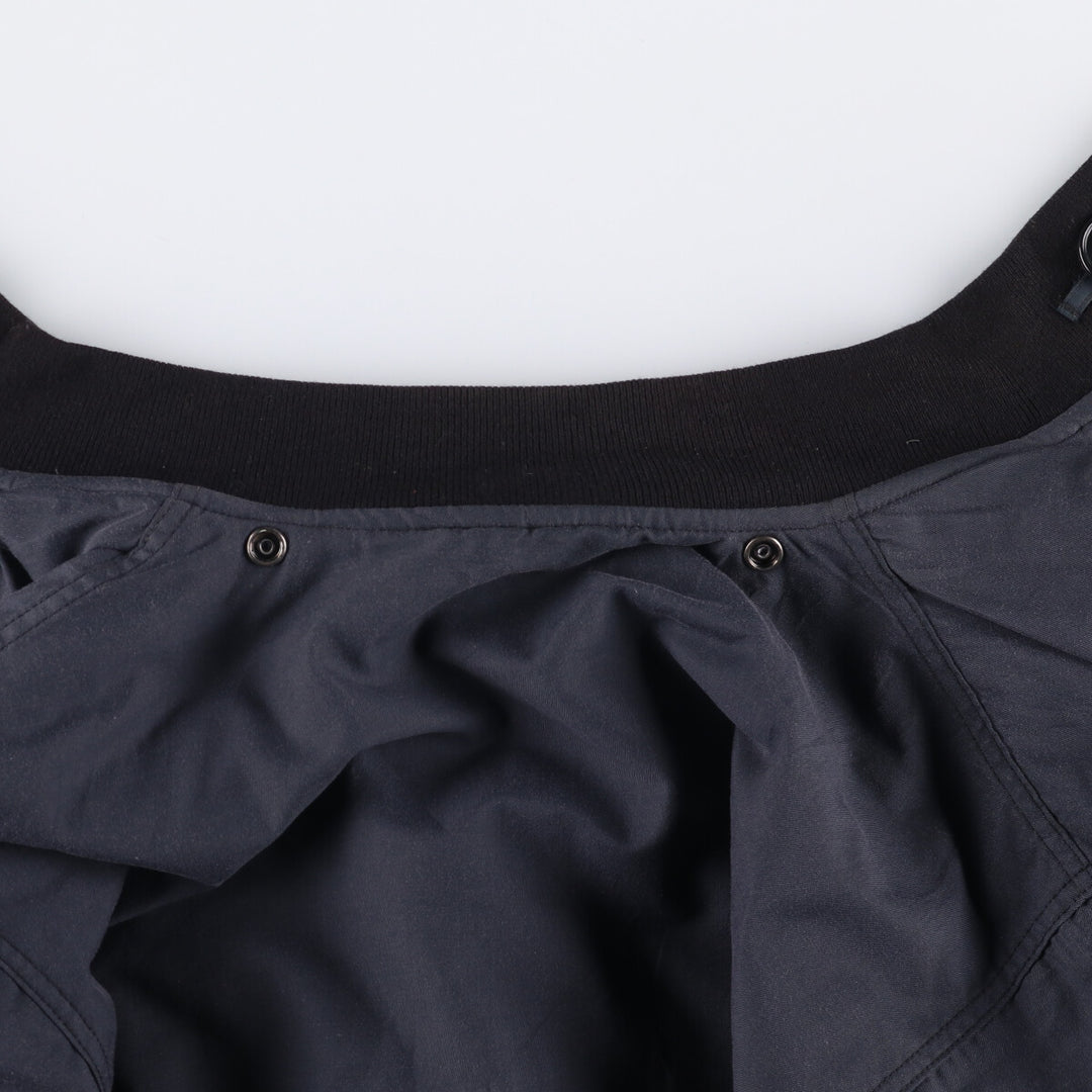 Vintage 1990'S Canadian Army ECW padded military combat jacket, made in Canada, men's size M cotton navy blue type Vintage Second Hand