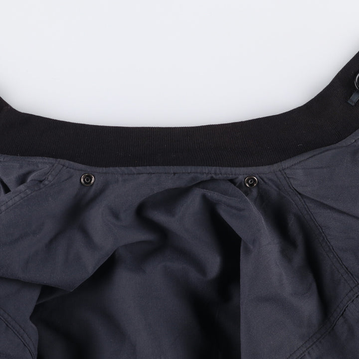 Vintage 1990'S Canadian Army ECW padded military combat jacket, made in Canada, men's size M cotton navy blue type Vintage Second Hand