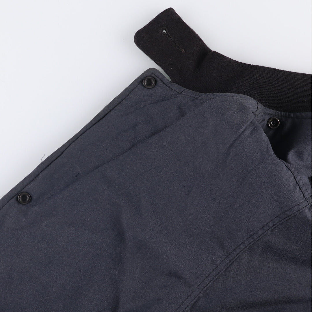 Vintage 1990'S Canadian Army ECW padded military combat jacket, made in Canada, men's size M cotton navy blue type Vintage Second Hand