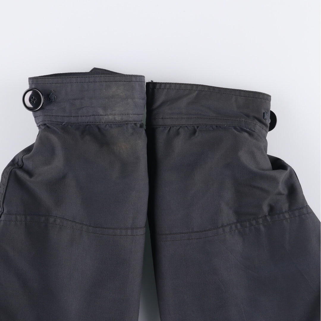 Vintage 1990'S Canadian Army ECW padded military combat jacket, made in Canada, men's size M cotton navy blue type Vintage Second Hand