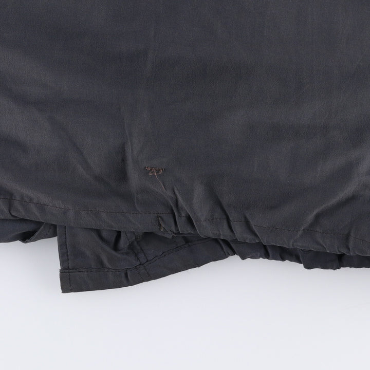 Vintage 1990'S Canadian Army ECW padded military combat jacket, made in Canada, men's size M cotton navy blue type Vintage Second Hand