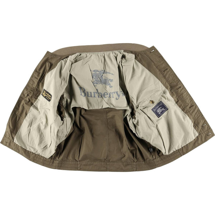 Burberry's Men's Blouson (Size L) unclear Khaki type brown Vintage Second Hand