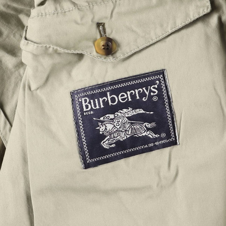 Burberry's Men's Blouson (Size L) unclear Khaki type brown Vintage Second Hand