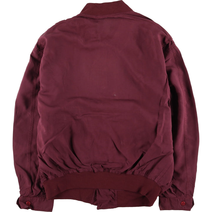 Burberry's Men's Blouson (XL) Rayon wine-red Vintage Second Hand