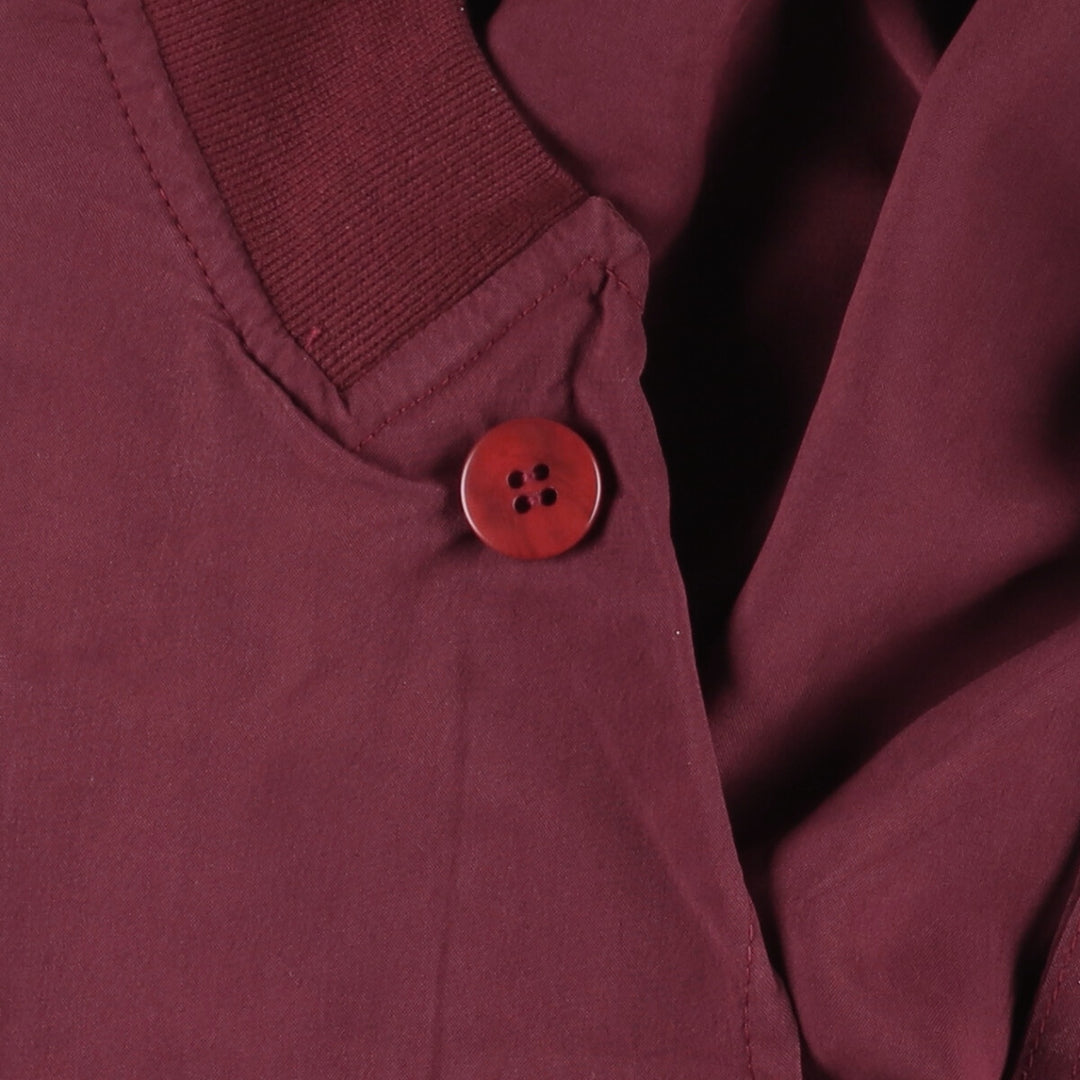Burberry's Men's Blouson (XL) Rayon wine-red Vintage Second Hand