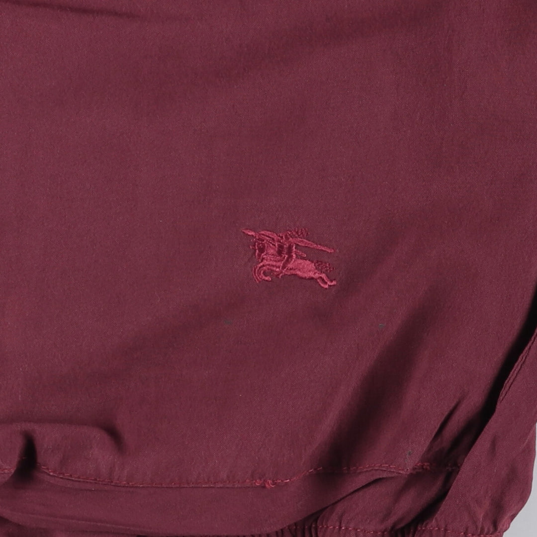 Burberry's Men's Blouson (XL) Rayon wine-red Vintage Second Hand