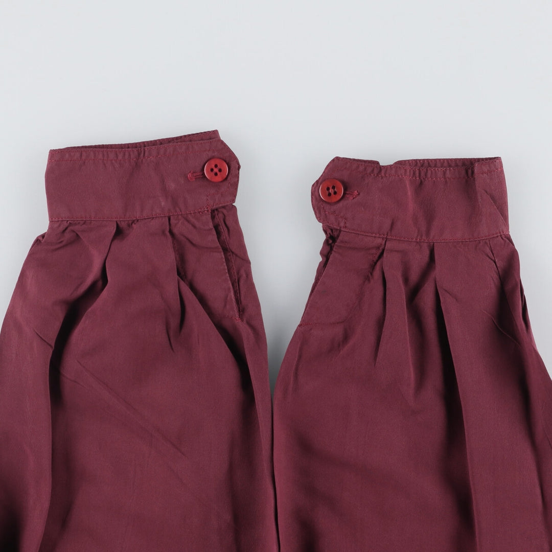 Burberry's Men's Blouson (XL) Rayon wine-red Vintage Second Hand