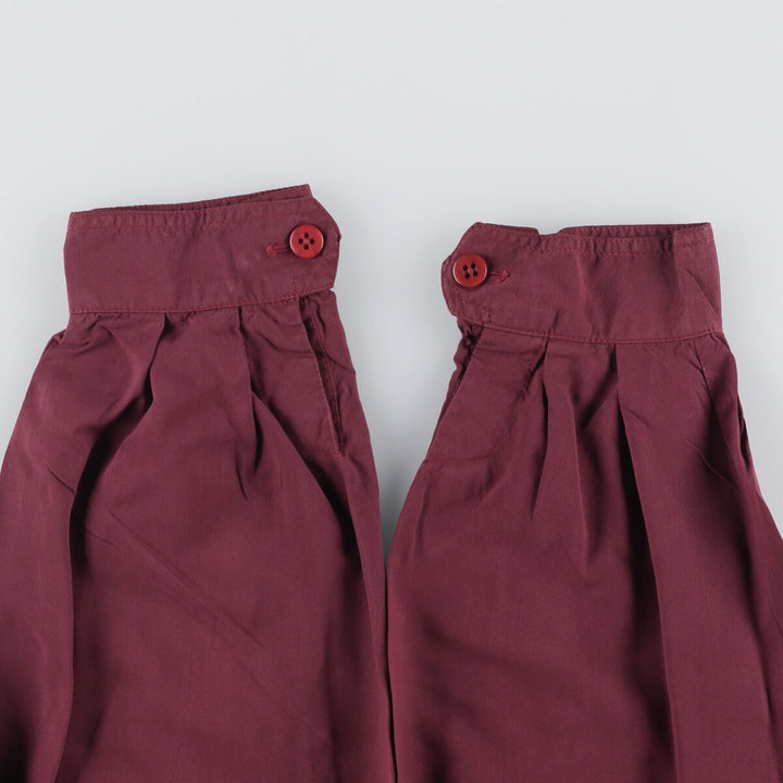 Burberry's Men's Blouson (XL) Rayon wine-red Vintage Second Hand