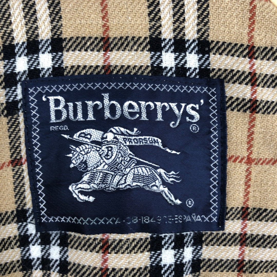 Burberry's jacket, men's size M unclear Beige type Vintage Second Hand