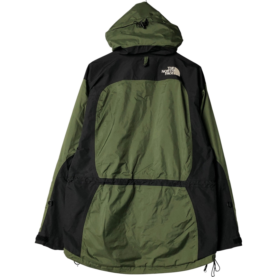 90'S The North Face GORE-TEX Mountain Parka Shell Jacket, Men's Size Medium, Vintage Nylon (Gore-Tex) Khaki type Vintage Second Hand