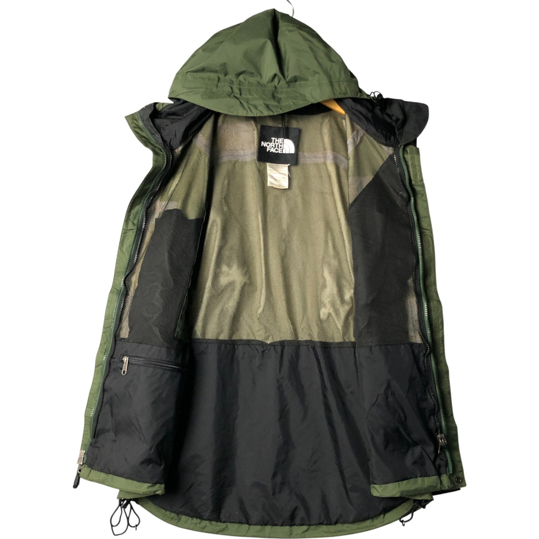 90'S The North Face GORE-TEX Mountain Parka Shell Jacket, Men's Size Medium, Vintage Nylon (Gore-Tex) Khaki type Vintage Second Hand