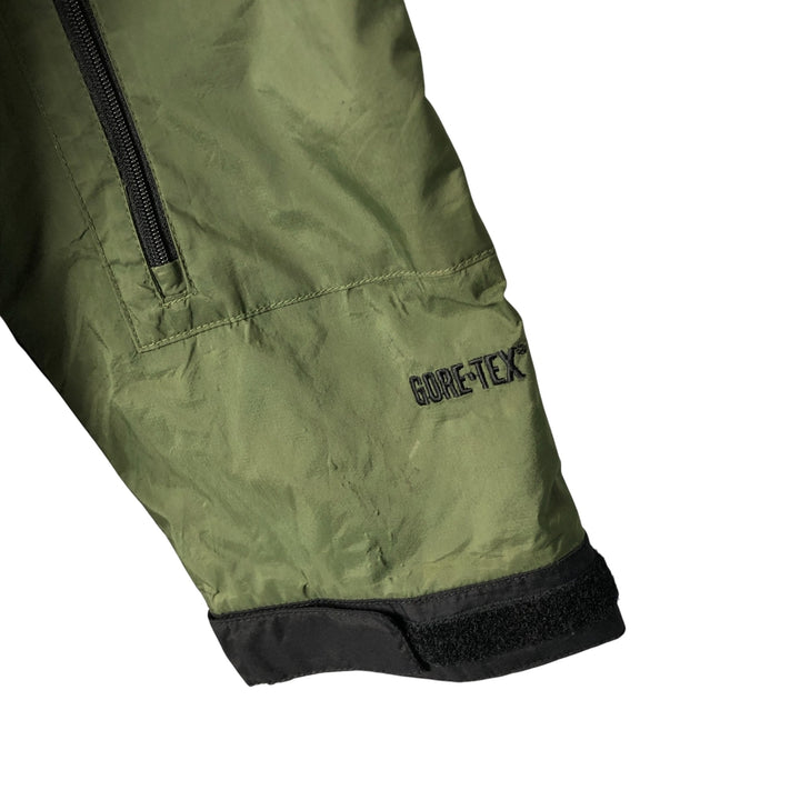 90'S The North Face GORE-TEX Mountain Parka Shell Jacket, Men's Size Medium, Vintage Nylon (Gore-Tex) Khaki type Vintage Second Hand