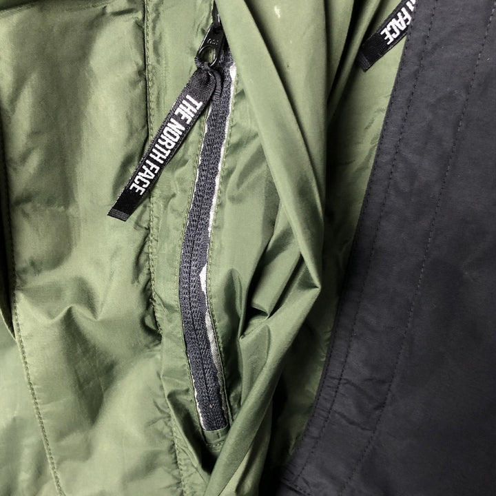 90'S The North Face GORE-TEX Mountain Parka Shell Jacket, Men's Size Medium, Vintage Nylon (Gore-Tex) Khaki type Vintage Second Hand
