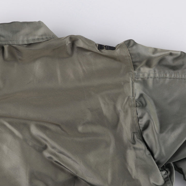1980'S US Military CWU-36 Flight Jacket, Made in USA, Men's Size L, Vintage polyamide Khaki type Vintage Second Hand