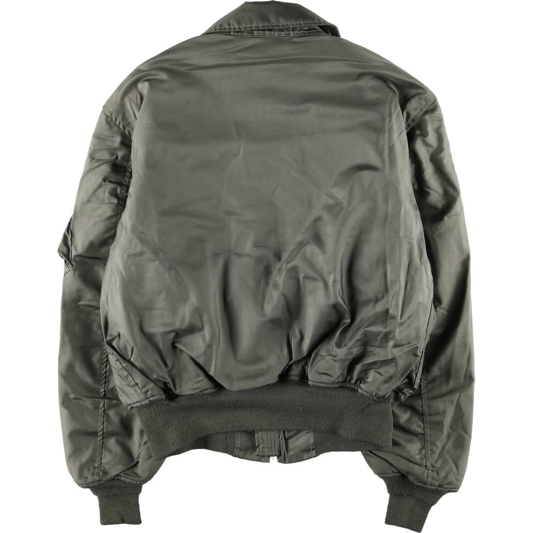 80's US military actual product CWU-45 Aromatic polyamide Khaki type Vintage Second Hand