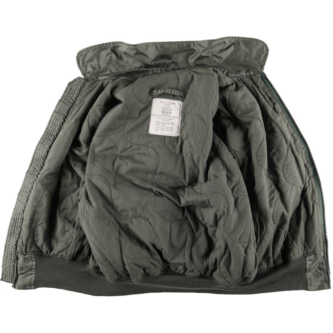 80's US military actual product CWU-45 Aromatic polyamide Khaki type Vintage Second Hand