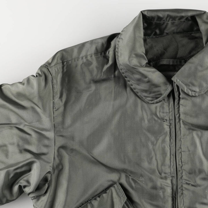 80's US military actual product CWU-45 Aromatic polyamide Khaki type Vintage Second Hand