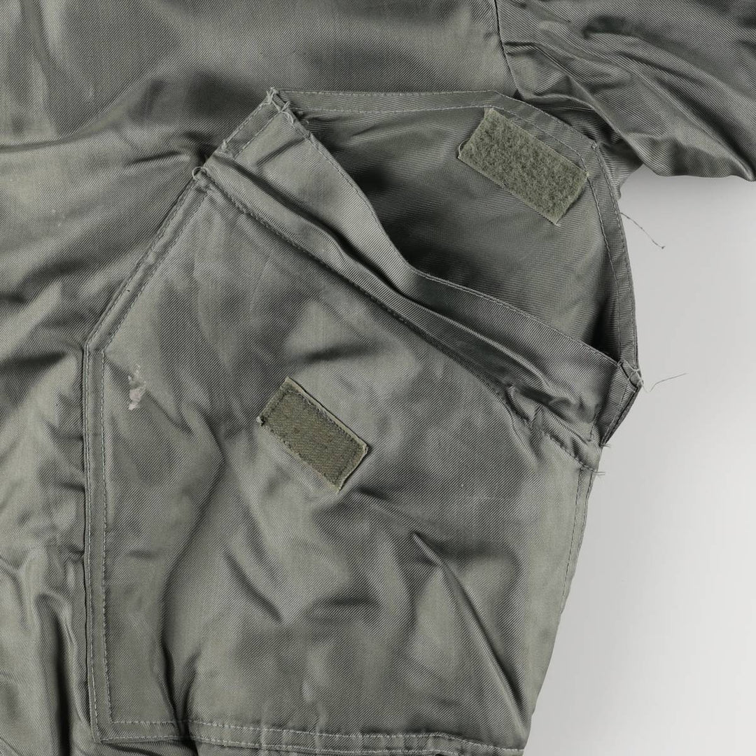 80's US military actual product CWU-45 Aromatic polyamide Khaki type Vintage Second Hand