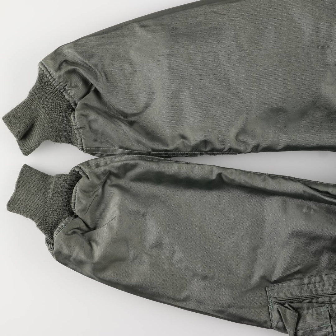 80's US military actual product CWU-45 Aromatic polyamide Khaki type Vintage Second Hand