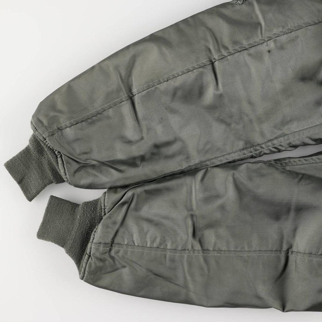 80's US military actual product CWU-45 Aromatic polyamide Khaki type Vintage Second Hand