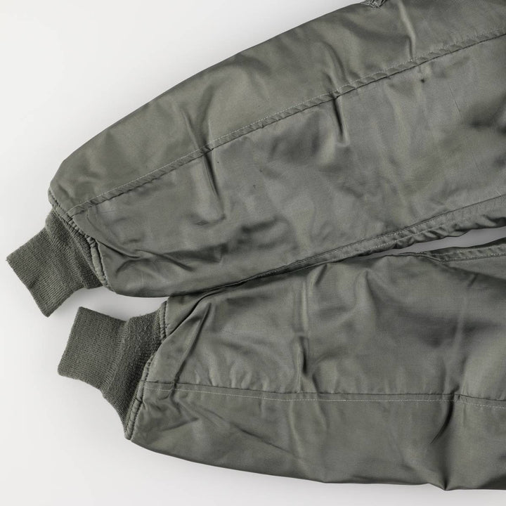 80's US military actual product CWU-45 Aromatic polyamide Khaki type Vintage Second Hand