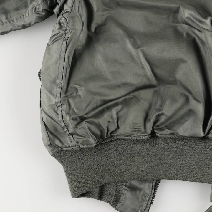 80's US military actual product CWU-45 Aromatic polyamide Khaki type Vintage Second Hand