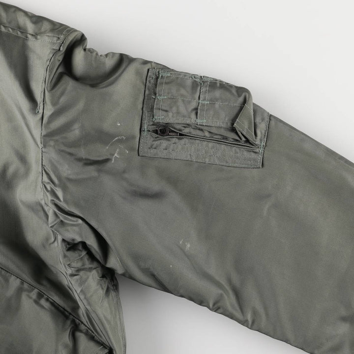 80's US military actual product CWU-45 Aromatic polyamide Khaki type Vintage Second Hand