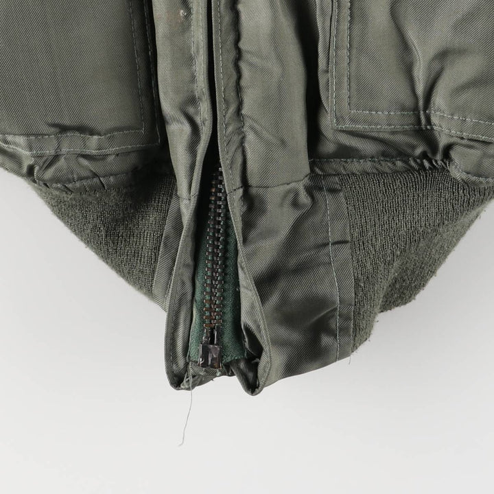 80's US military actual product CWU-45 Aromatic polyamide Khaki type Vintage Second Hand