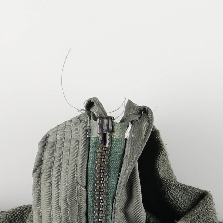 80's US military actual product CWU-45 Aromatic polyamide Khaki type Vintage Second Hand