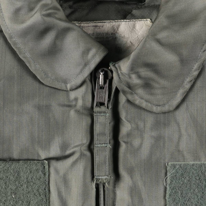 80's US military actual product CWU-45 Aromatic polyamide Khaki type Vintage Second Hand