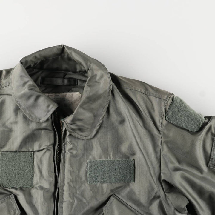 80's US military actual product CWU-45 Aromatic polyamide Khaki type Vintage Second Hand