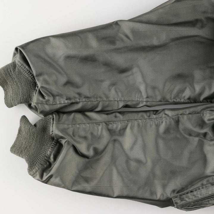 80's US military actual product CWU-45 Aromatic polyamide Khaki type Vintage Second Hand