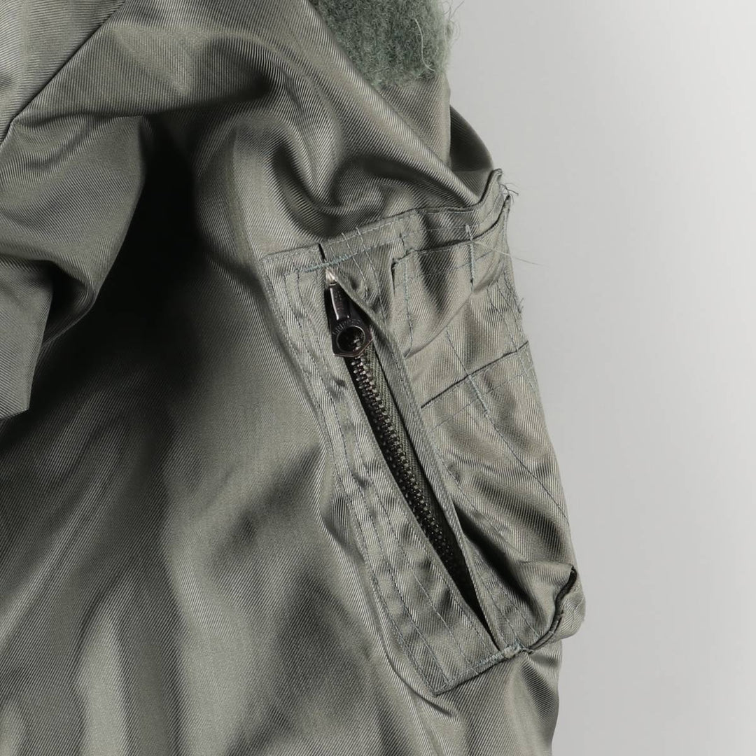 80's US military actual product CWU-45 Aromatic polyamide Khaki type Vintage Second Hand