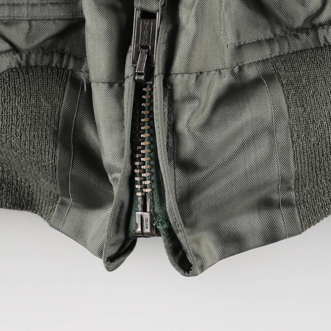 80's US military actual product CWU-45 Aromatic polyamide Khaki type Vintage Second Hand