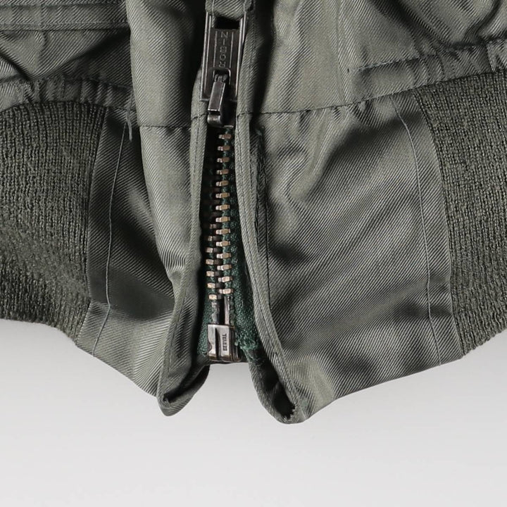 80's US military actual product CWU-45 Aromatic polyamide Khaki type Vintage Second Hand